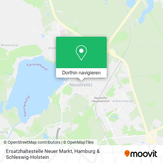 Ersatzhaltestelle Neuer Markt Karte