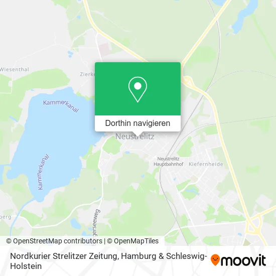 Nordkurier Strelitzer Zeitung Karte