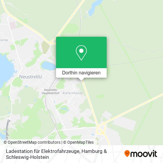 Ladestation für Elektrofahrzeuge Karte