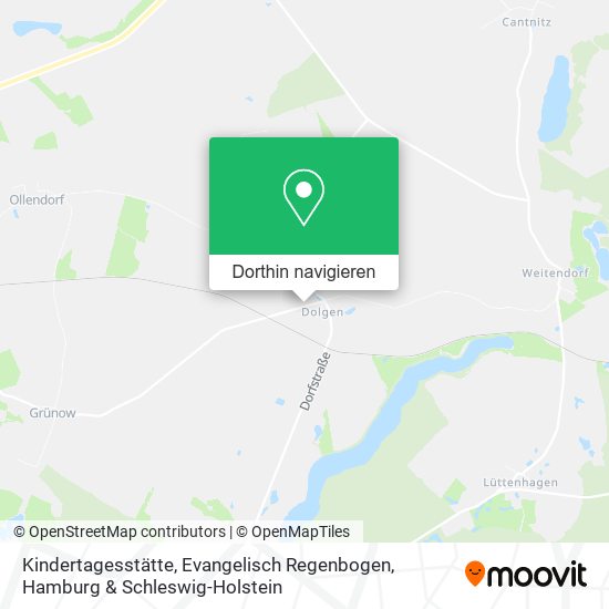Kindertagesstätte, Evangelisch Regenbogen Karte