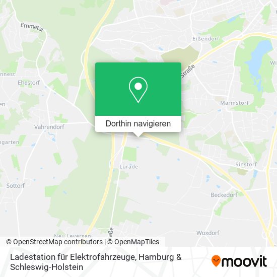 Ladestation für Elektrofahrzeuge Karte