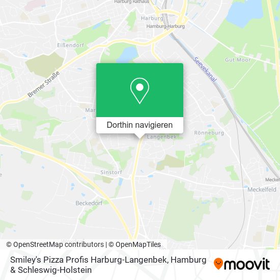 Smiley's Pizza Profis Harburg-Langenbek Karte