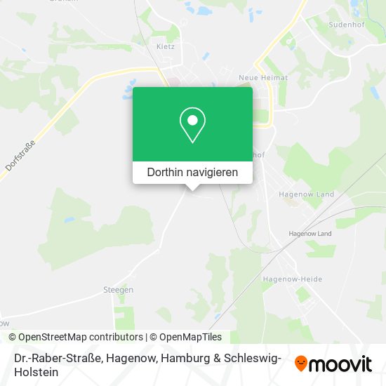 Dr.-Raber-Straße, Hagenow Karte