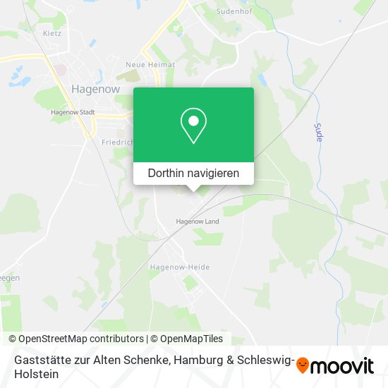 Gaststätte zur Alten Schenke Karte