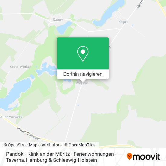 Pandok - Klink an der Müritz - Ferienwohnungen - Taverna Karte