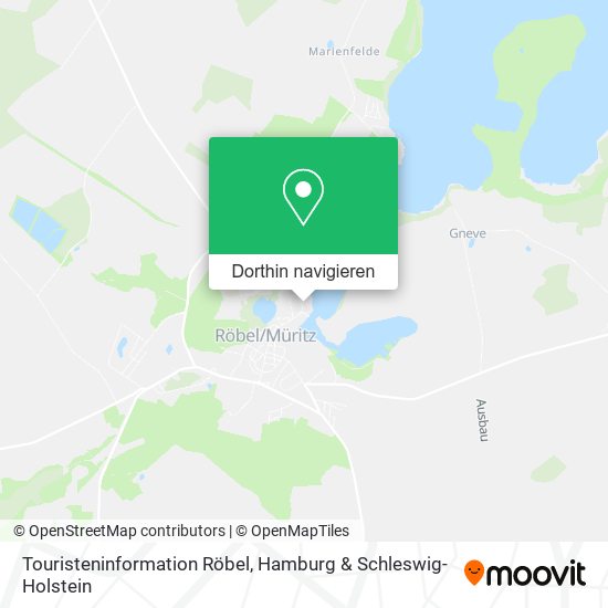 Touristeninformation Röbel Karte