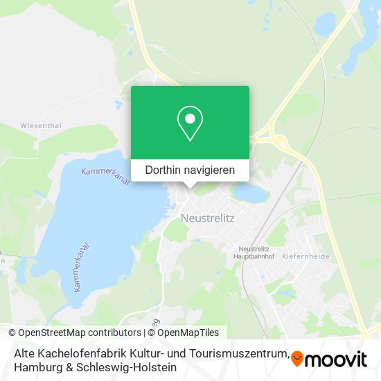 Alte Kachelofenfabrik Kultur- und Tourismuszentrum Karte