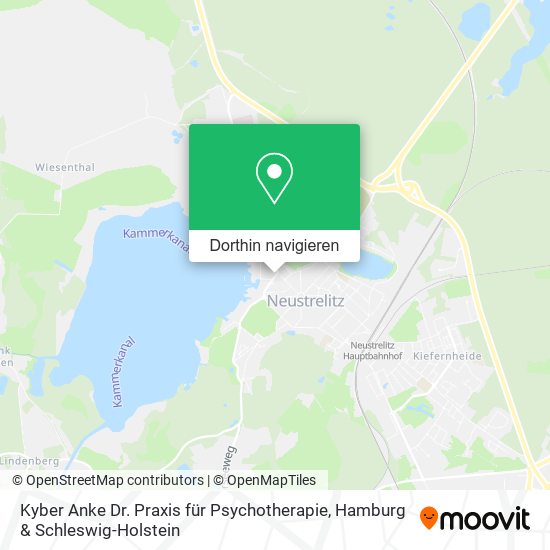 Kyber Anke Dr. Praxis für Psychotherapie Karte
