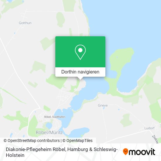 Diakonie-Pflegeheim Röbel Karte
