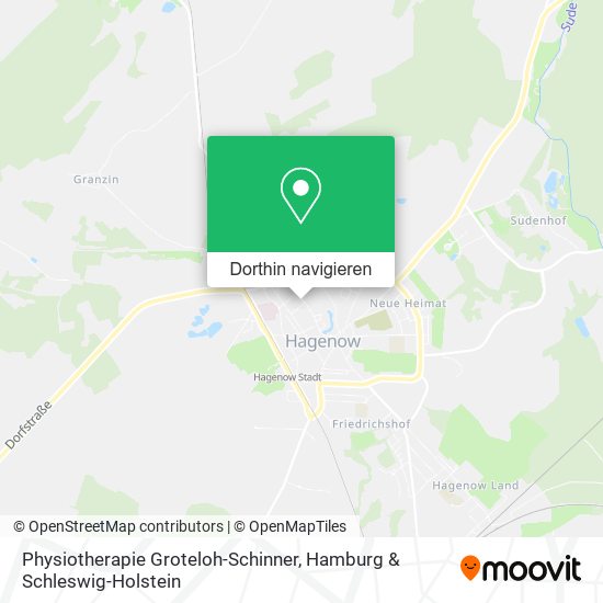 Physiotherapie Groteloh-Schinner Karte