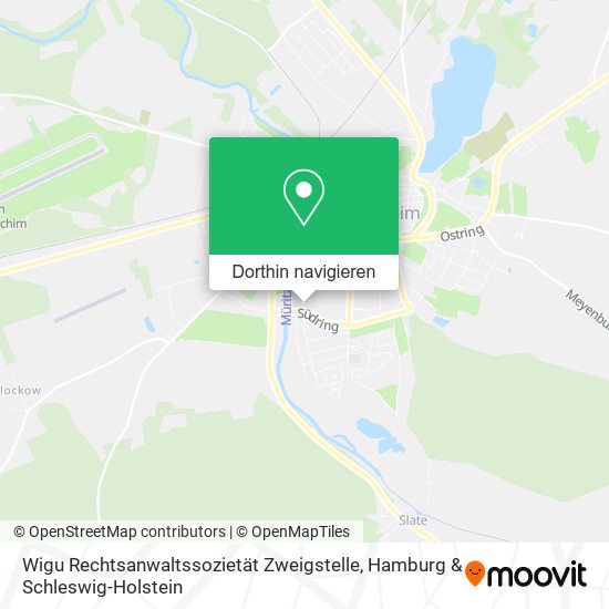 Wigu Rechtsanwaltssozietät Zweigstelle Karte
