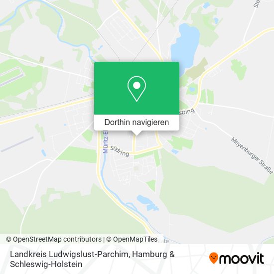 Landkreis Ludwigslust-Parchim Karte