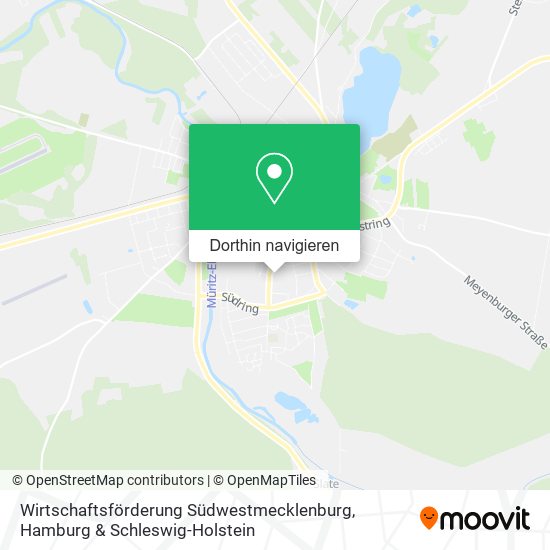 Wirtschaftsförderung Südwestmecklenburg Karte