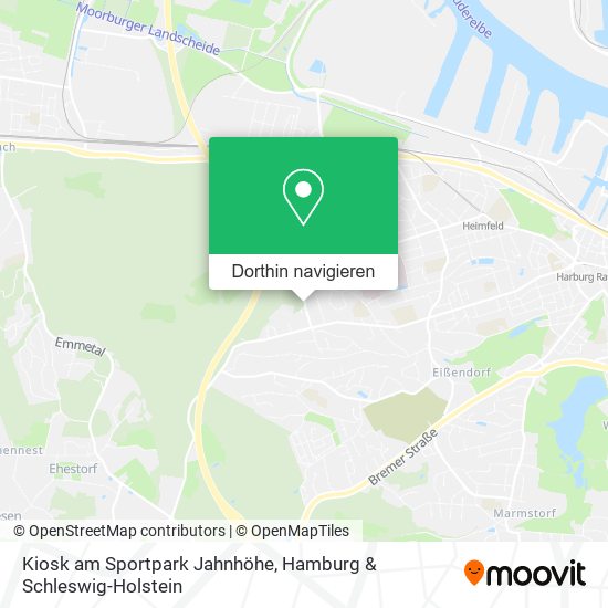 Kiosk am Sportpark Jahnhöhe Karte