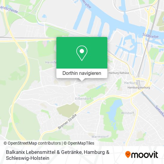 Balkanix Lebensmittel & Getränke Karte