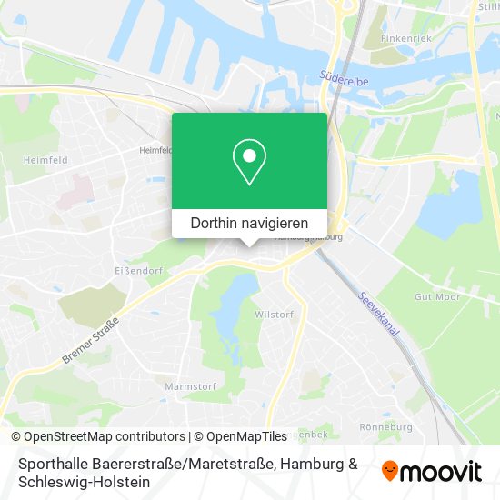 Sporthalle Baererstraße / Maretstraße Karte