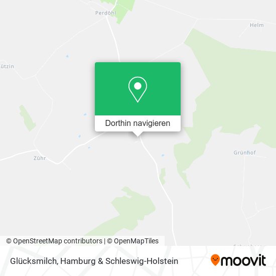 Glücksmilch Karte