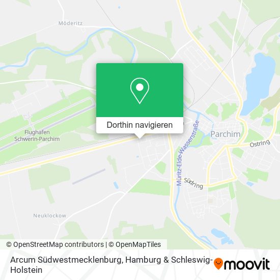 Arcum Südwestmecklenburg Karte