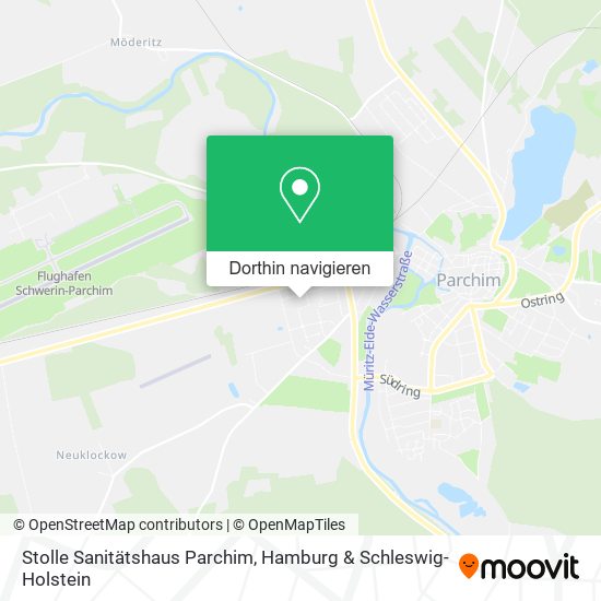 Stolle Sanitätshaus Parchim Karte