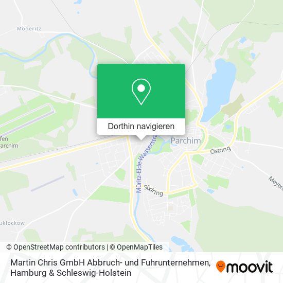 Martin Chris GmbH Abbruch- und Fuhrunternehmen Karte