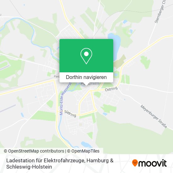 Ladestation für Elektrofahrzeuge Karte