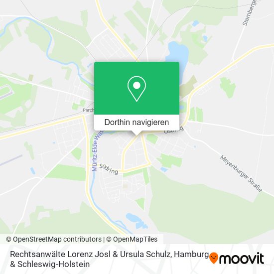 Rechtsanwälte Lorenz Josl & Ursula Schulz Karte