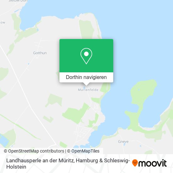 Landhausperle an der Müritz Karte