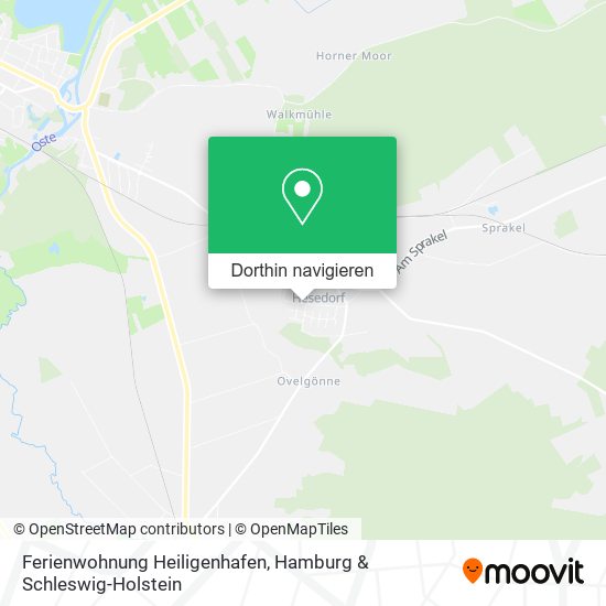 Ferienwohnung Heiligenhafen Karte