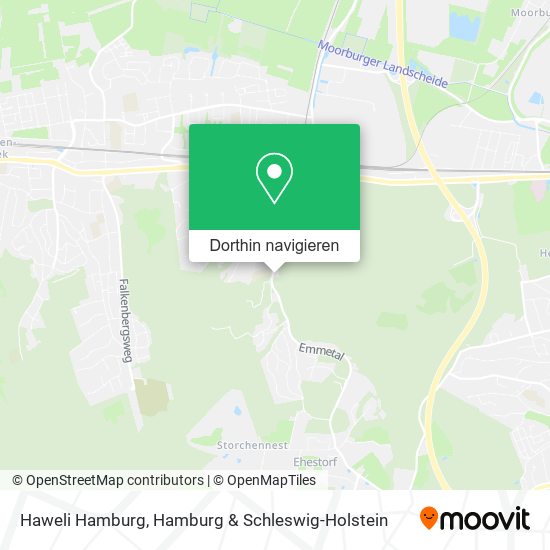 Haweli Hamburg Karte