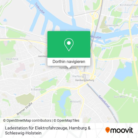 Ladestation für Elektrofahrzeuge Karte
