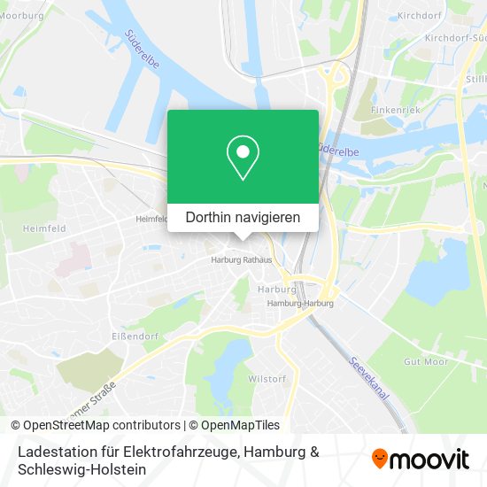 Ladestation für Elektrofahrzeuge Karte