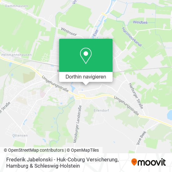 Frederik Jabelonski - Huk-Coburg Versicherung Karte