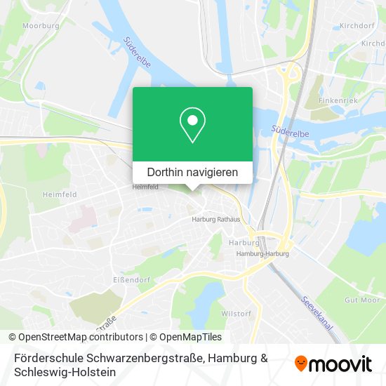 Förderschule Schwarzenbergstraße Karte