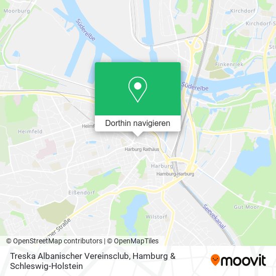 Treska Albanischer Vereinsclub Karte