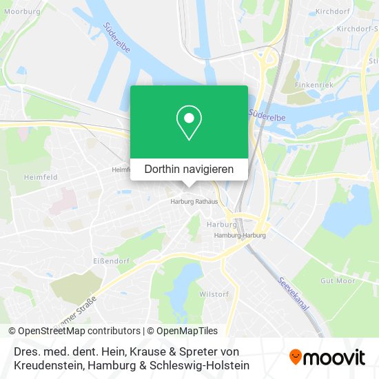 Dres. med. dent. Hein, Krause & Spreter von Kreudenstein Karte