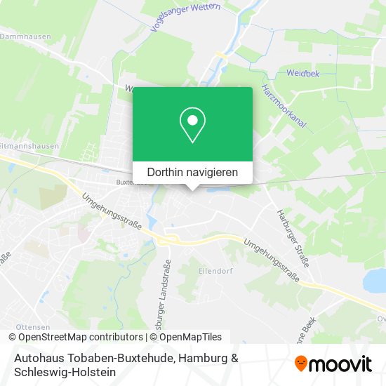 Autohaus Tobaben-Buxtehude Karte