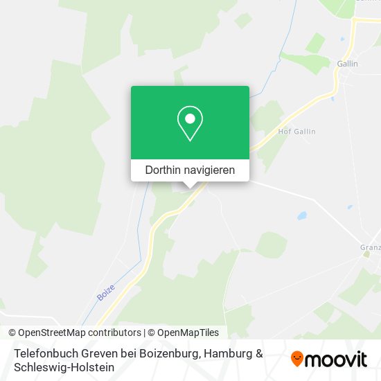 Telefonbuch Greven bei Boizenburg Karte