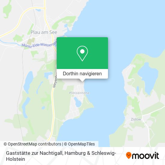 Gaststätte zur Nachtigall Karte