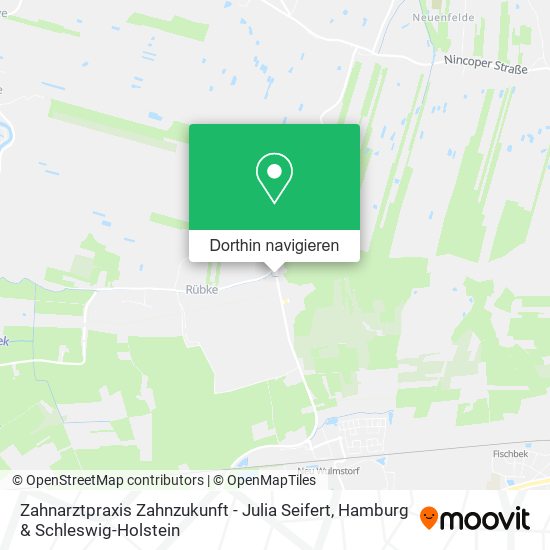Zahnarztpraxis Zahnzukunft - Julia Seifert Karte