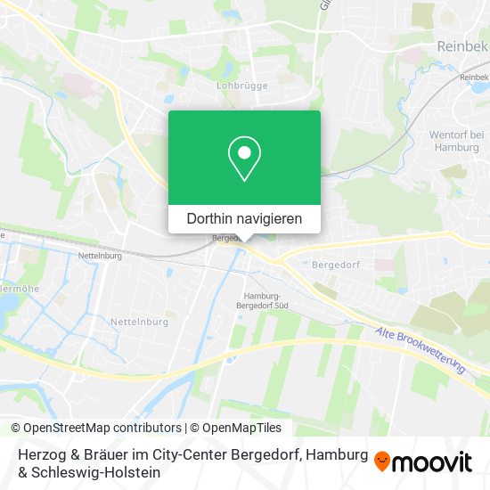 Herzog & Bräuer im City-Center Bergedorf Karte