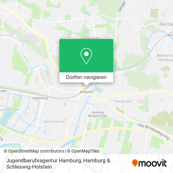 Jugendberufsagentur Hamburg Karte