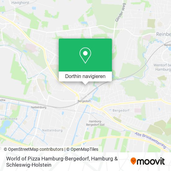 World of Pizza Hamburg-Bergedorf Karte