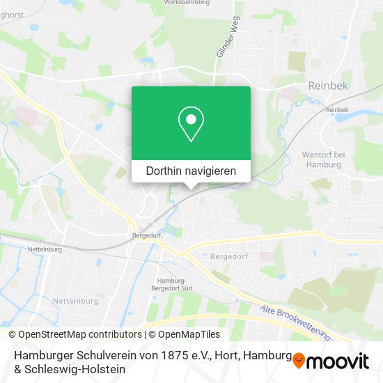 Hamburger Schulverein von 1875 e.V., Hort Karte