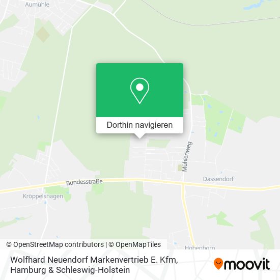Wolfhard Neuendorf Markenvertrieb E. Kfm Karte