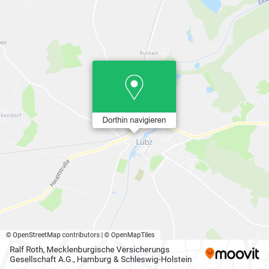 Ralf Roth, Mecklenburgische Versicherungs Gesellschaft A.G. Karte