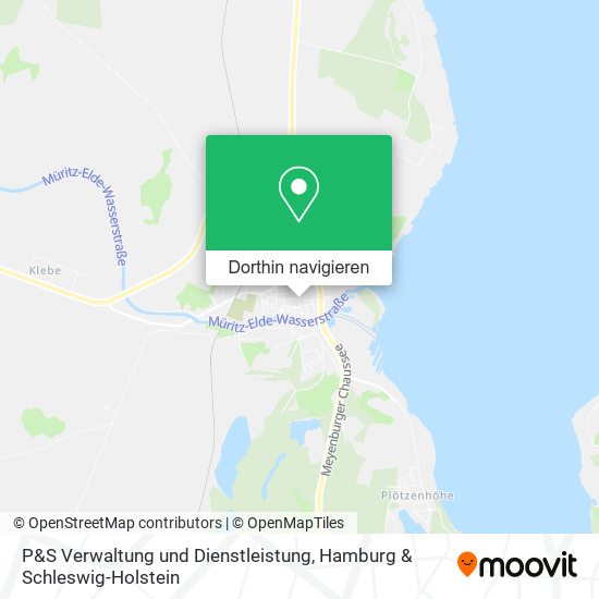 P&S Verwaltung und Dienstleistung Karte