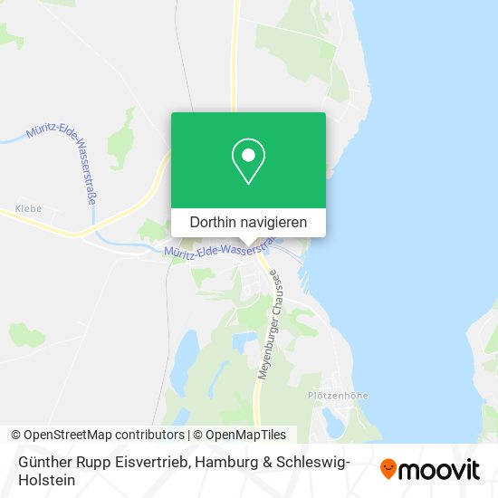 Günther Rupp Eisvertrieb Karte