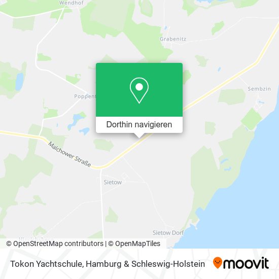 Tokon Yachtschule Karte