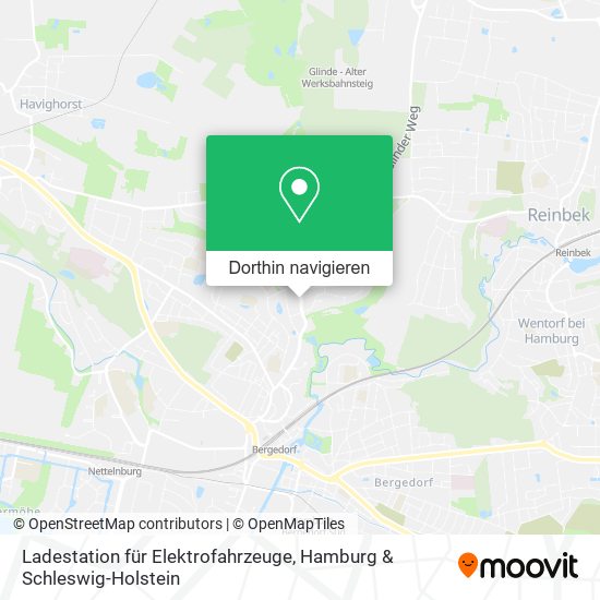 Ladestation für Elektrofahrzeuge Karte