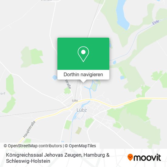 Königreichssaal Jehovas Zeugen Karte